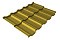 Профиль волновой модульный квинта Uno Grand Line c 3D резом 0,45 PE RAL 1018 цинково-желтый